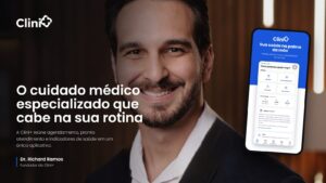 Clini+ Instituto Médico oferece atendimento 100% online em diferentes especialidades.